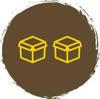 Boxes Vector Icon Design