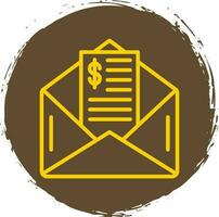 Paycheck Vector Icon Design