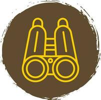 Binoculars Vector Icon Design