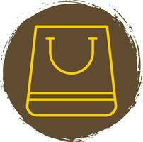 diseño de icono de vector de bolsa de compras