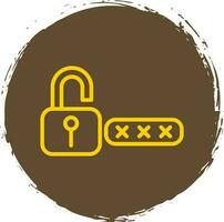 Password Vector Icon Design