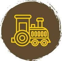 Toy train Vector Icon Design