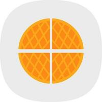 Waffle Vector Icon Design