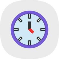 Clock Vector Icon Design