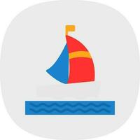 Boat Vector Icon Design