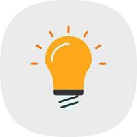 Light bulb Vector Icon Design