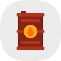 Oil Vector Icon Design