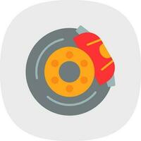 Brake disc Vector Icon Design