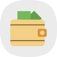 Wallet Vector Icon Design