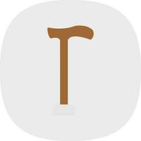 Walking stick Vector Icon Design