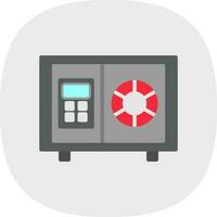 Safe box Vector Icon Design