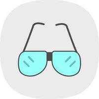 Sun glasses Vector Icon Design