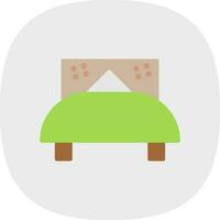 Bed Vector Icon Design