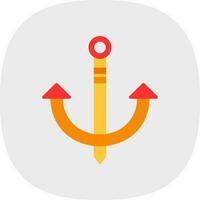 Anchor Vector Icon Design