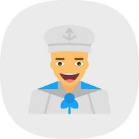 Sailor Vector Icon Design
