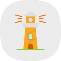 Lighthouse Vector Icon Design