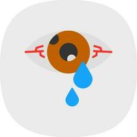 diseño de icono de vector de conjuntivitis