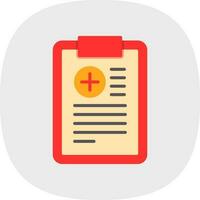 Medical prescription Vector Icon Design