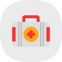 First aid kit Vector Icon Design