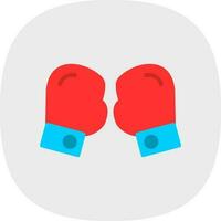 Boxing gloves Vector Icon Design