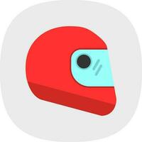 Helmet Vector Icon Design