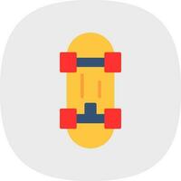 Skateboard Vector Icon Design