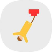 Bungee jumping Vector Icon Design