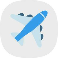 Airplane Vector Icon Design