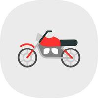 Motorbike Vector Icon Design