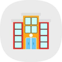 Townhouse Vector Icon Design