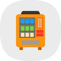 Vending machine Vector Icon Design