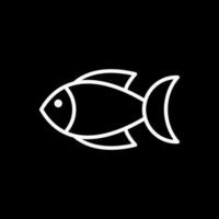 diseño de icono de vector de pescado