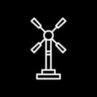 Windmill Vector Icon Design