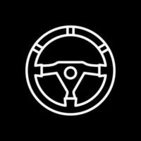 Steering wheel Vector Icon Design