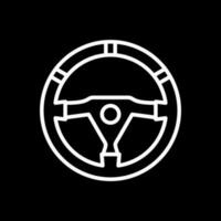 Steering wheel Vector Icon Design