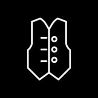 Waistcoat Vector Icon Design