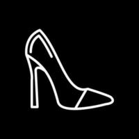 diseño de icono de vector de tacones altos