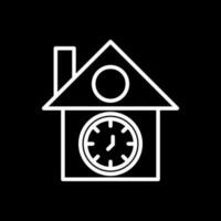 Cuckoo clock Vector Icon Design