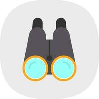 Binoculars Vector Icon Design