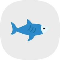 diseño de icono de vector de pescado