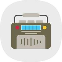 diseño de icono de vector de radio