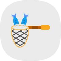 Fishing net Vector Icon Design