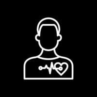 Cardiac arrest Vector Icon Design