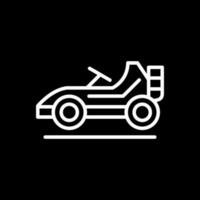 Go kart Vector Icon Design