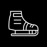 diseño de icono de vector de patinaje sobre hielo