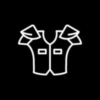 Shoulder pads Vector Icon Design