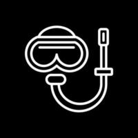 Snorkel gear Vector Icon Design