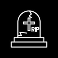 Cemetery Vector Icon Design