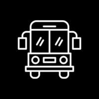 School bus Vector Icon Design