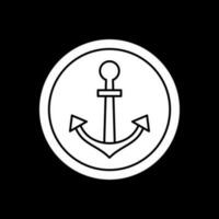 Anchor Vector Icon Design